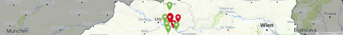Kartenansicht für Apotheken-Notdienste in der Nähe von Bad Zell (Freistadt, Oberösterreich)